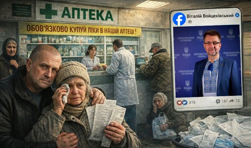 Така собі "турбота" Войцехівського з присмаком цинізму